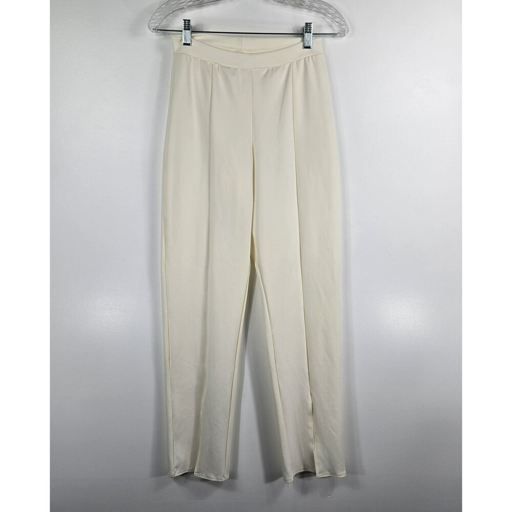 Kelle Leggings Size Small Adult Ivory Color Dancer Pants Slit‎ Front